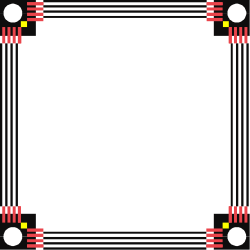 Borders,Brdrsqar,BDRQC015 clipart