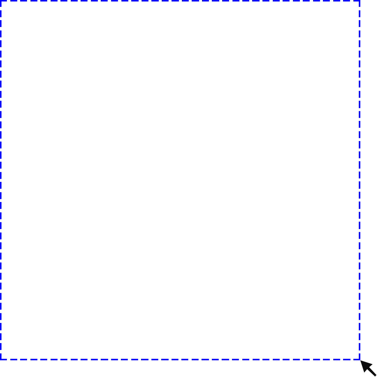 Black Square Frame with White Border Clipart for Elegant Designs