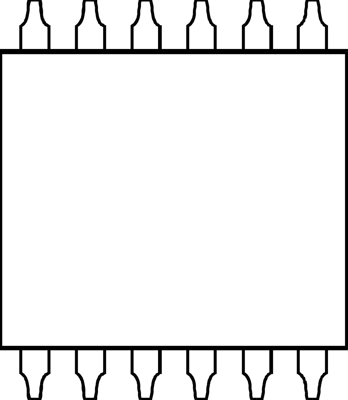 a white film strip with a black border clip art png transparent White Film Strip with Black Border Clipart for Creative Projects