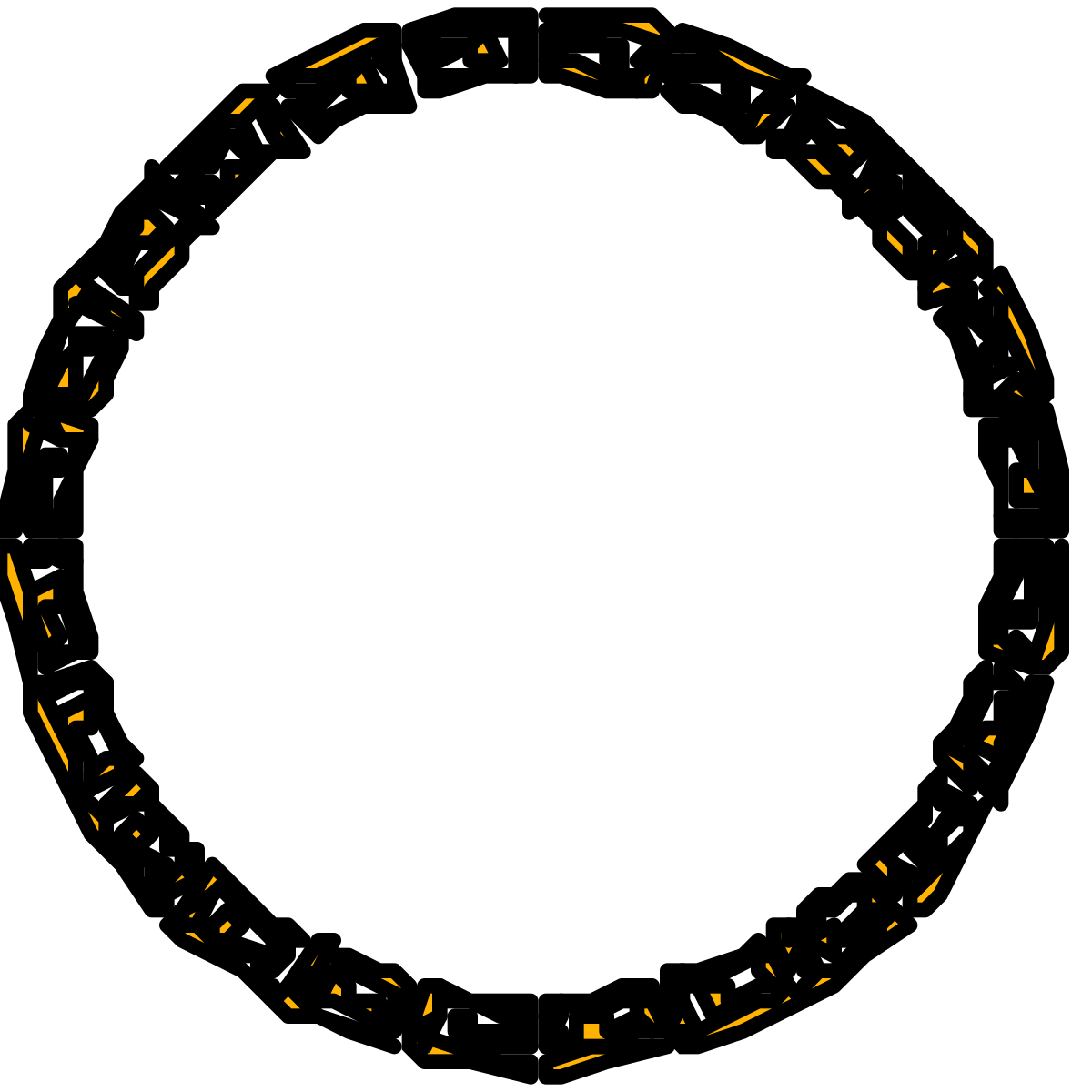 Yellow Confectional Sparks Circle Clipart for Festive Designs
