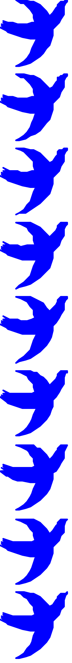 Waves Clipart on Blue and Black Background - Stunning Borders Design