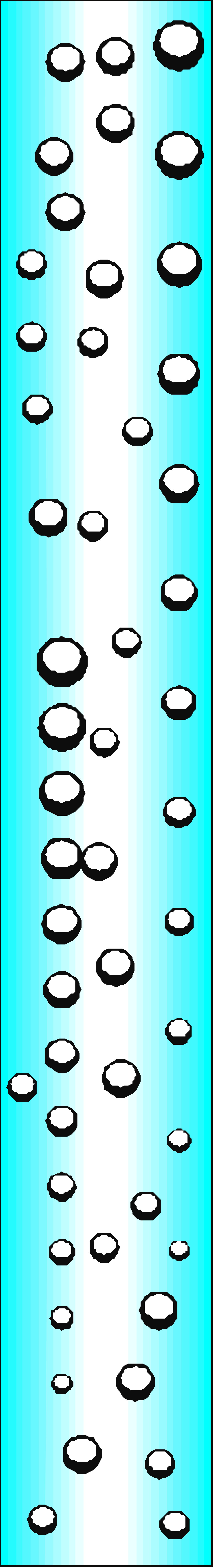 Blue Background Clipart with Circles and Lines for Creative Borders