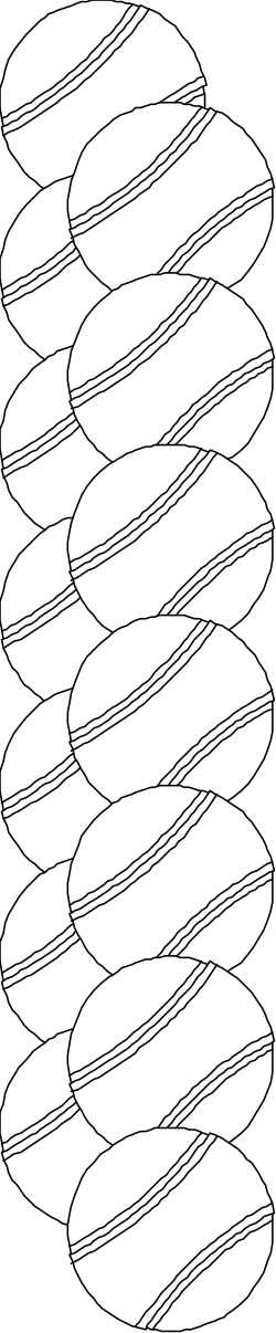 Spiral Clipart - Elegant Black and White Borders Design