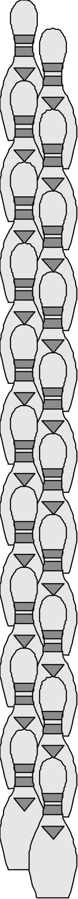 White and Black Arrows Clipart - Stylish Border Designs