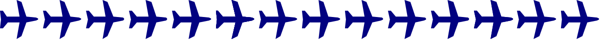 Borders Clipart: Stylish Blue and Black Line Designs