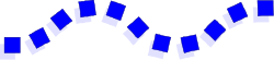 Blue and White Graph Clipart with Ascending Line - Perfect for Data Visualization