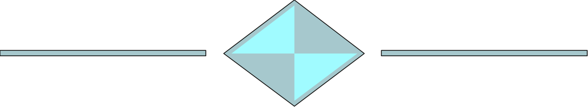 Blue and White Cross on Black Background Clipart - Elegant Borders