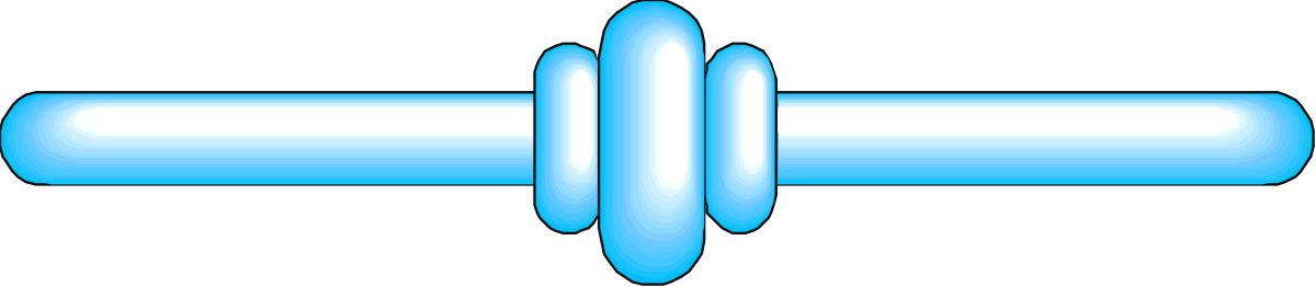 Blue and White Cross Clipart with Black Background - Versatile Borders Design