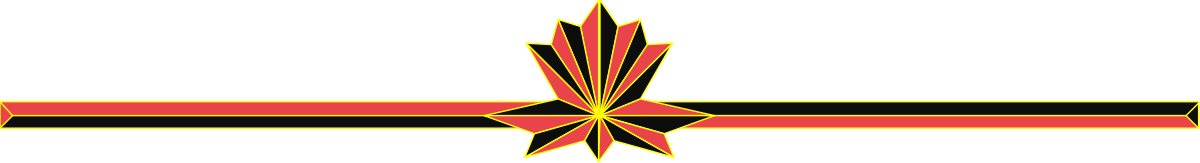 Dynamic Yellow and Red Arrow Clipart on Dark Background