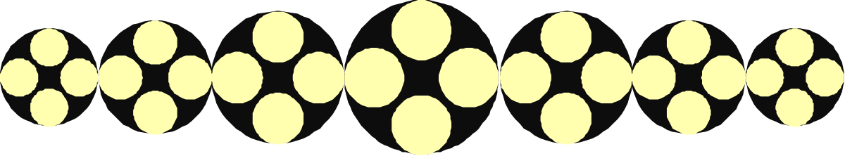 Black and Yellow Wave Pattern Clipart - Borders and Decorative Elements