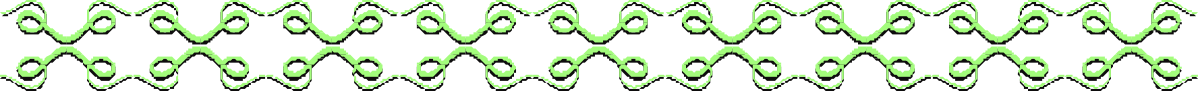 a green wave pattern on a black background clip art png transparent Green Wave Pattern on Black Background Clipart - Elegant Borders