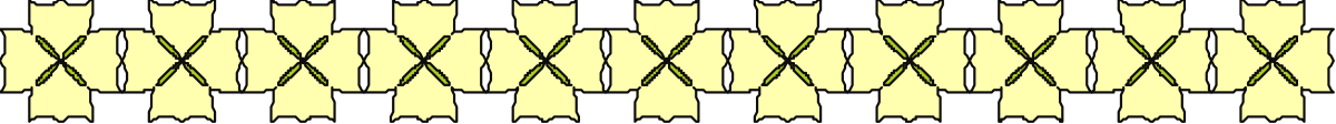 Black and Yellow Striped Pattern Clipart for Versatile Borders