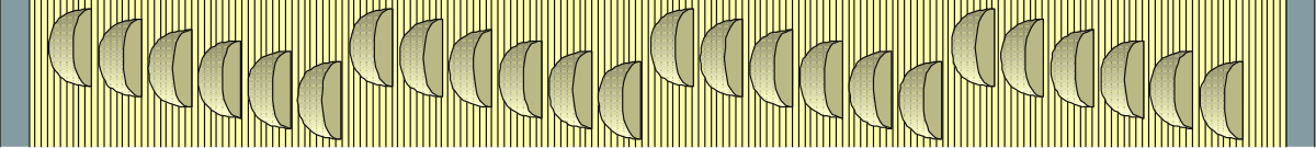 Fish Tails Clipart - Long and Thin Borders for Creative Designs