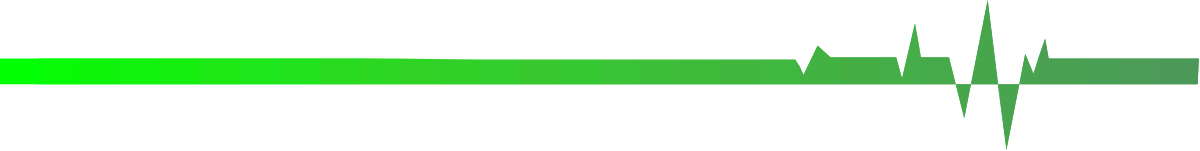 Green Line Border on Black Background Clipart - Elegant Design Element