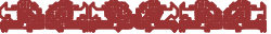 Borders & Buildings Clipart - Red and Black Background Design