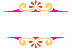 Black and Orange Frame with Pink Border Clipart - Stylish Borders for Your Designs
