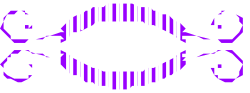 Purple and White Circular Clipart with Arrows - Elegant Border Design