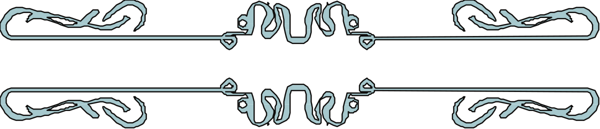 Black and White Hands Clipart - Elegant Borders Design