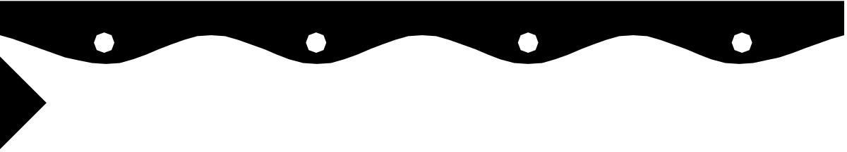 Black and White Circle Borders Clipart - Elegant Design Elements