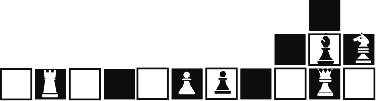 a black and white chess set with a white pawn clip art png transparent Black and White Chess Set Clipart - Elegant Pawn Design