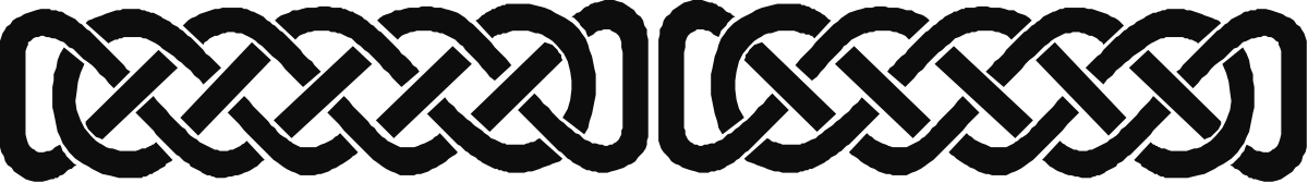 Borders: Elegant Black and White Pattern Clipart for Creative Projects