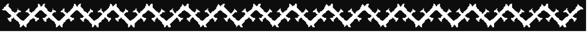 White Sound Wave on Black Background Clipart - Stylish Borders