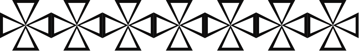 Diagonal Design Black and White Border Clipart for Creative Projects