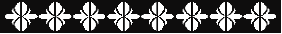 Black and White Border Pattern Clipart for Elegant Designs