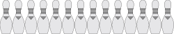 Bowling Pins Clipart | Fun Fabric Patterns for Creative Projects