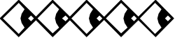 Black and White Diagonal Border Clipart for Creative Designs