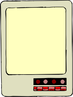 Computer Screen Clipart: Elegant Borders and Backdrop Designs