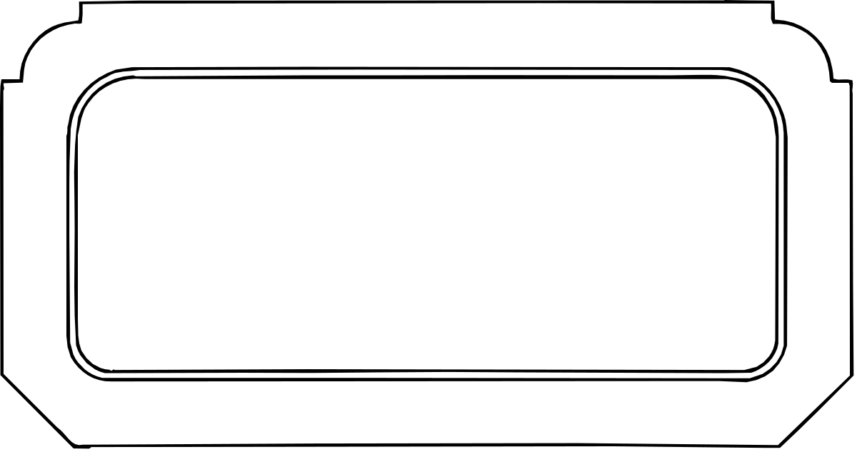 Blank Label Clipart - Customizable Borders for Any Project