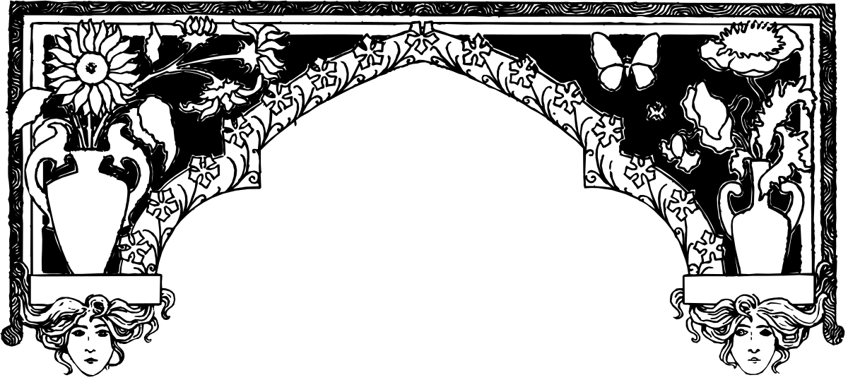 a black and white drawing of a doorway clip art png transparent Elegant Black and White Doorway Clipart for Timeless Designs