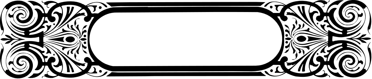 Black and White Frame Clipart - Elegant Borders for Your Designs