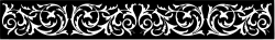 Black and White Pattern with White Stroke Borders - SVG Clipart
