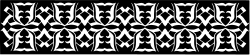 Black and White Pattern Clipart - Elegant Border Design