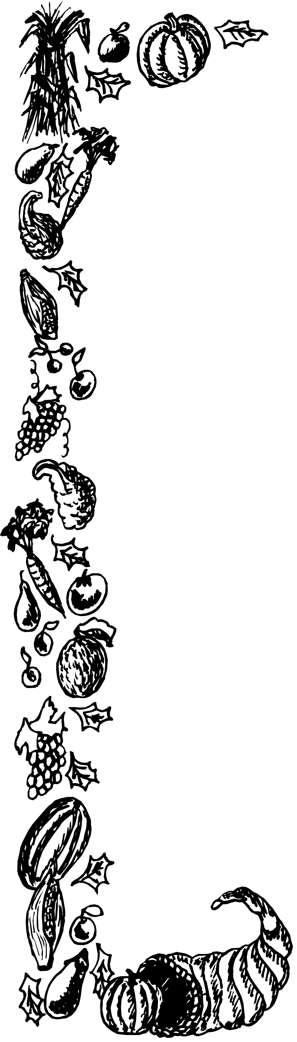 Elegant Black and White Photo Frame Clipart for Creative Designs