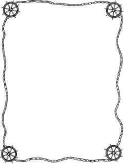 Black Border Clipart - Elegant Blank Paper Design for Creative Projects