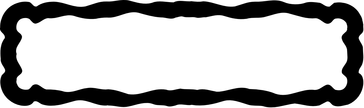 White Frame with Black Background Clipart - Elegant Borders Design