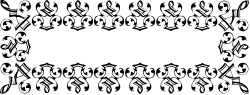 Border Patterns Clipart - Elegant Black and White Designs for Versatile Use