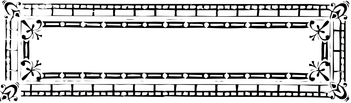 Black and White Photo Frame Clipart with White Border - Elegant Design for Various Uses