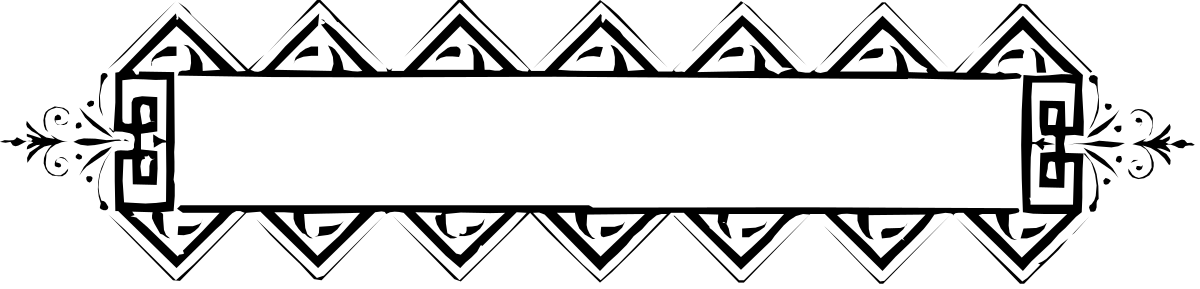 Black and White Arrows Clipart - Dynamic Borders for Creative Designs