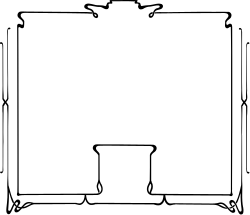 Elegant Black and White Top Hat Silhouette Clipart for Creative Projects