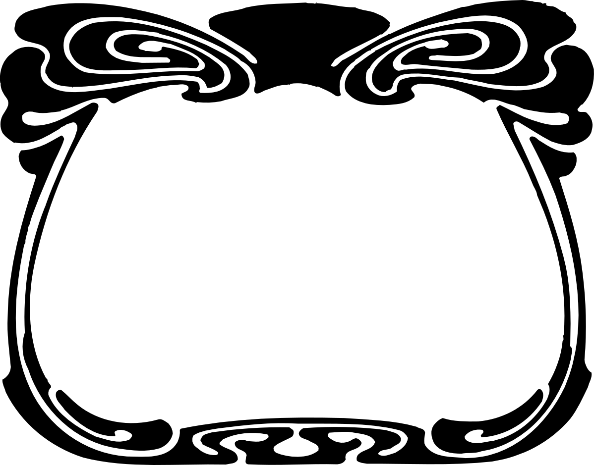 Black and White Circle Logo Clipart - Minimalist Design for Versatile Use