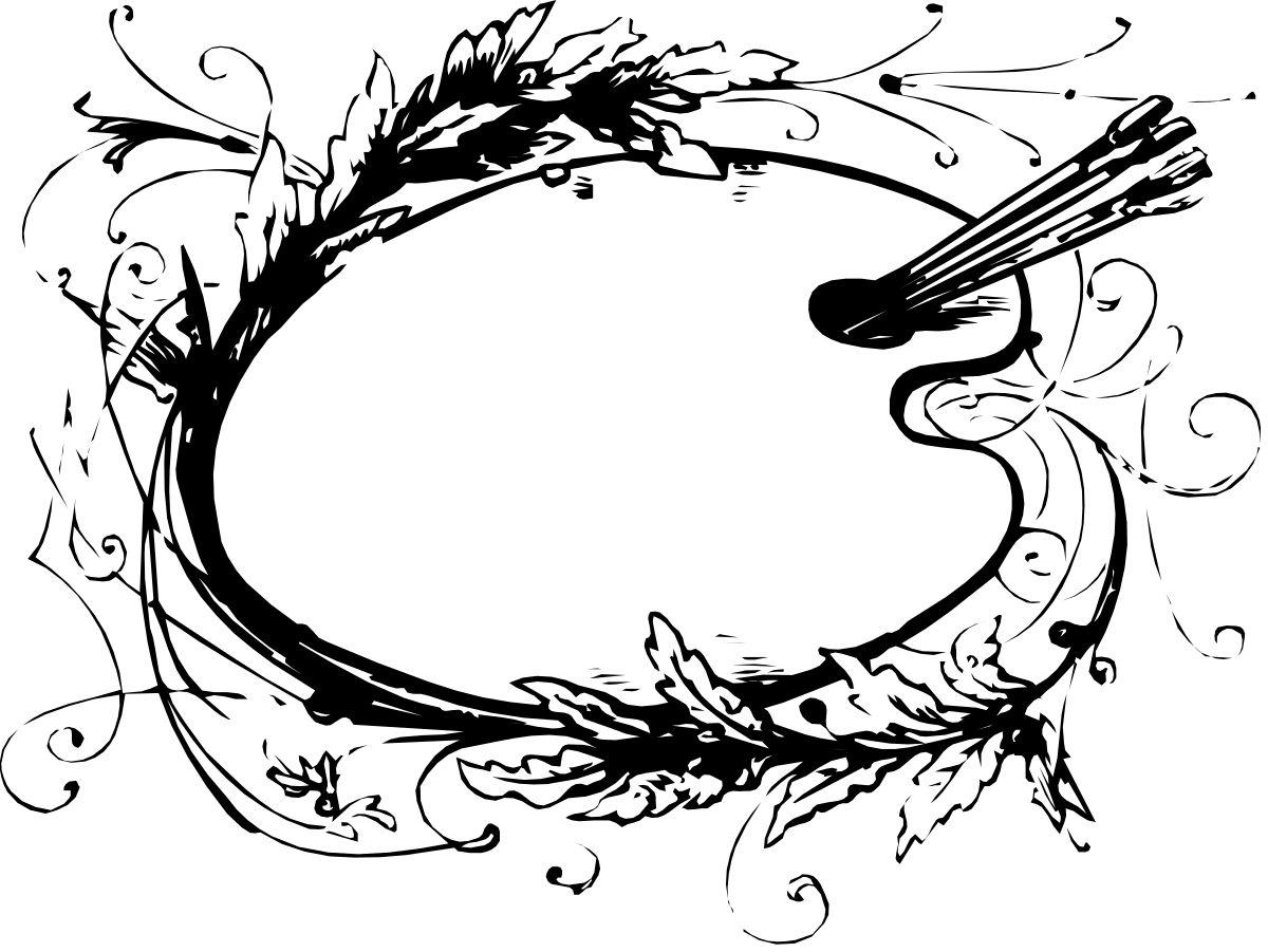 Black and White Bird Clipart: Elegant Borders and Designs