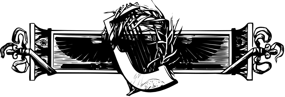 Black and White Woman in Dress Clipart - Elegant Borders Design