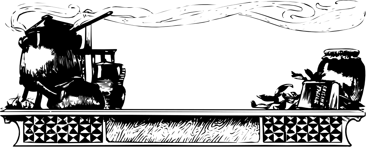 Black and White Man Sitting on a Bench Clipart - Versatile Borders & Designs