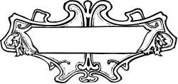 Black and White Scroll Clipart - Elegant Borders and Decorative Elements
