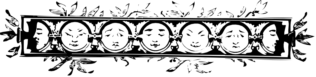 Boo Word Clipart on Black Background - Eye-Catching Borders & Designs