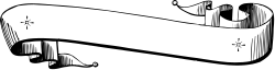 Black and White Scroll Clipart - Elegant Borders and Vintage Design